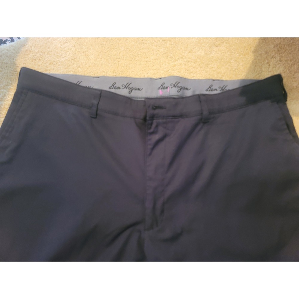 Ben Hogan Performance Golf Pants Moisture Wicking Stretch Black Size 38‎
